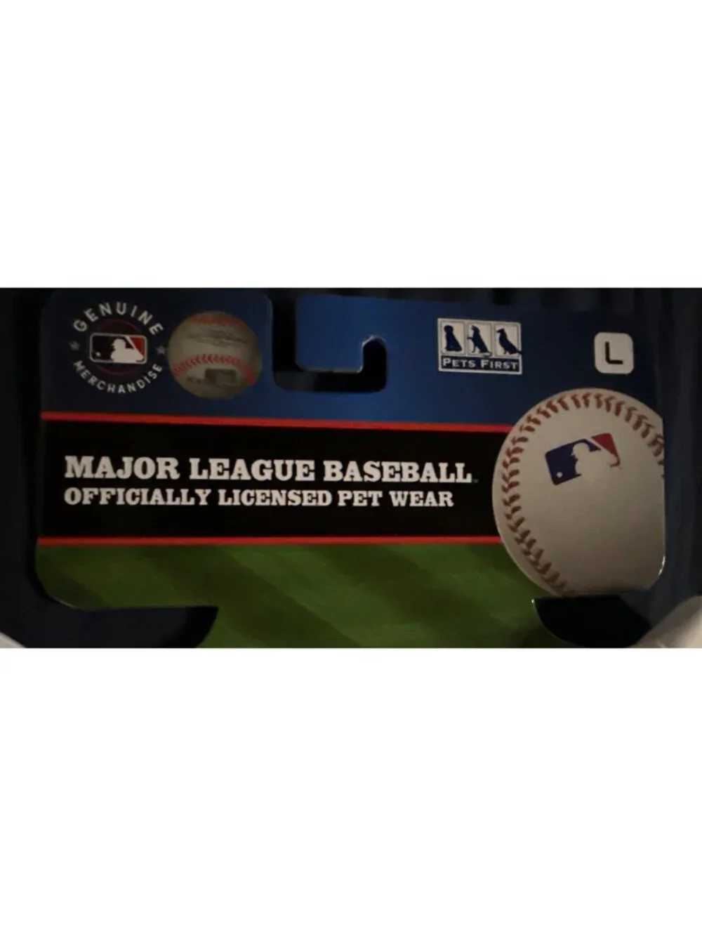 Boston Red Sox Cooperstown Pet Jersey Large – White Mesh – MLB Licensed – New